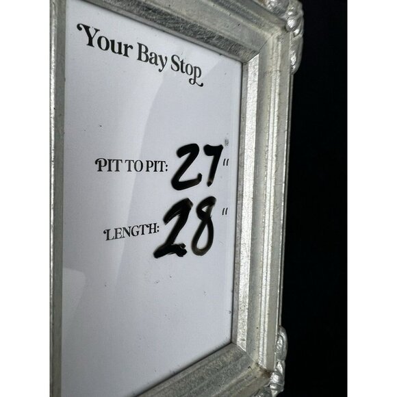 Soft Surroundings Women's Top 1X Solid Black 3/4 Puff Sleeve Lace Cotton Blend - Picture 7 of 7